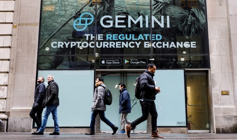 Gemini cryptocurrency exchange